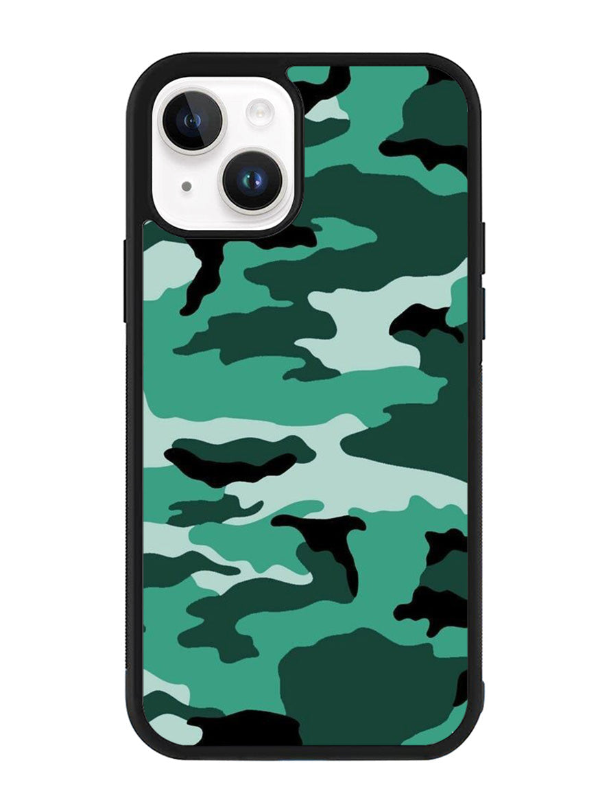 Camouflage iPhone 14 Plus Case QC8736