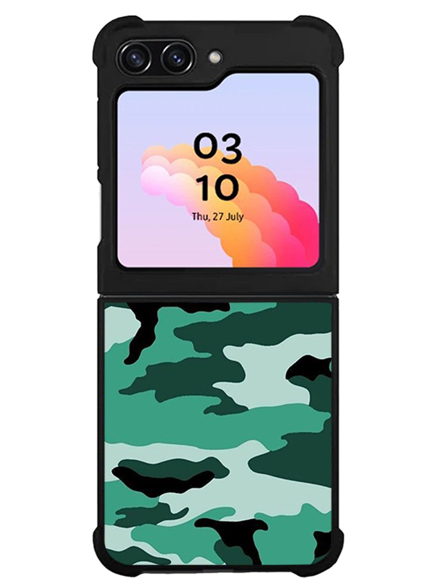 Camouflage Samsung Galaxy Z Flip 5 5G 2023 Case OV8736