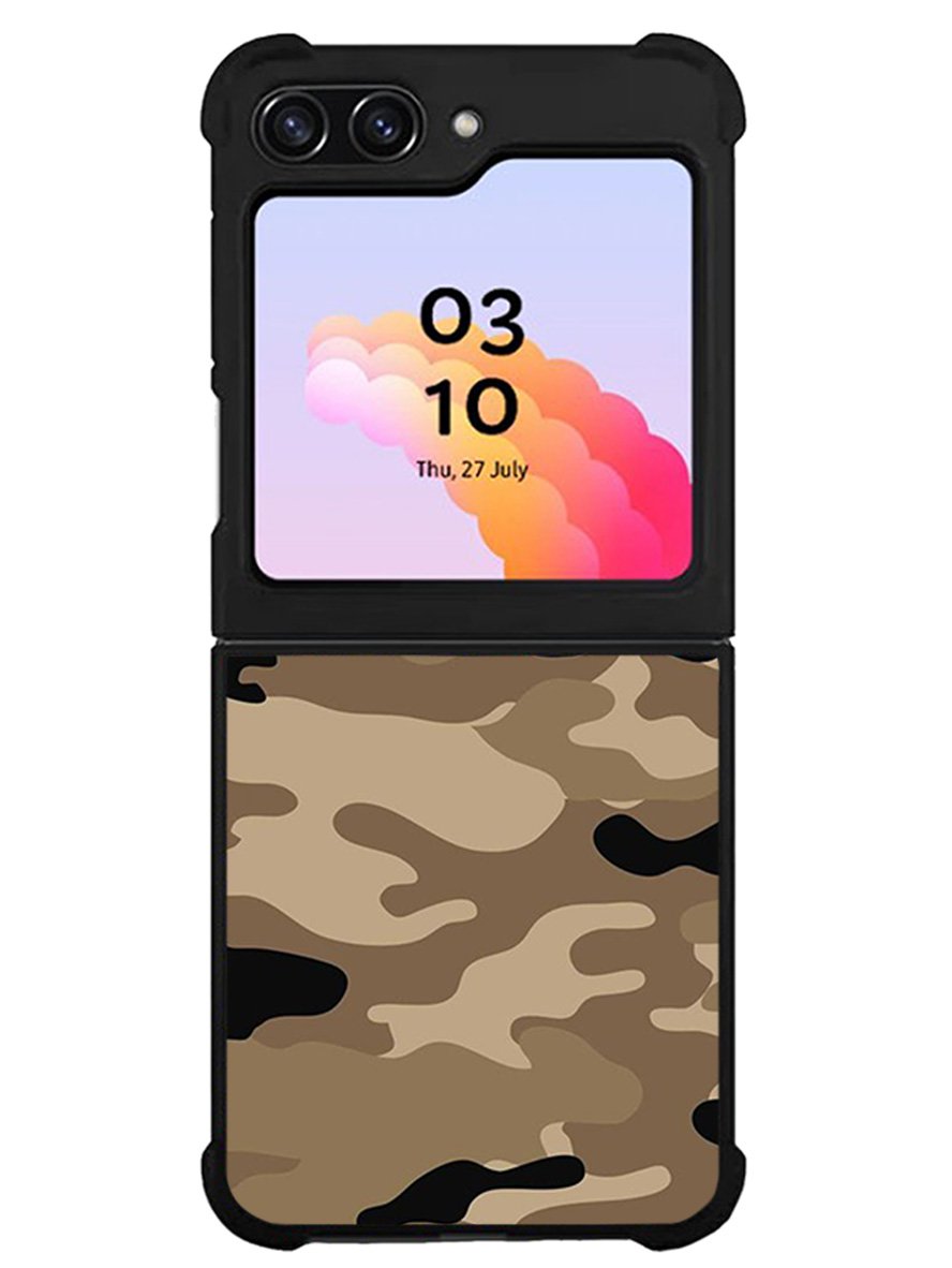 Desert Camo Samsung Galaxy Z Flip 5 5G 2023 Case OV8734