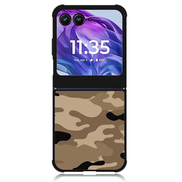 Desert Camo Motorola Moto Razr Plus 2024 , Moto Razr+ 2024 Case OV8734