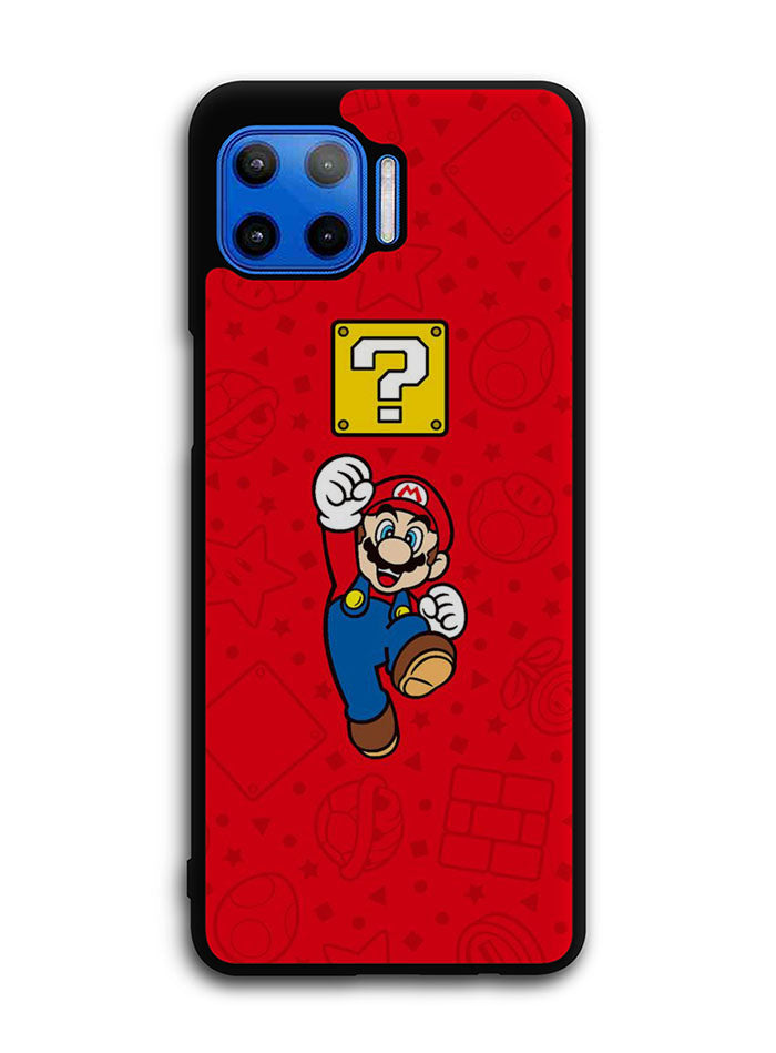 super mario 5th Motorola Moto One 5G Case , Moto One 5G UW Case , Moto G 5G Plus Case