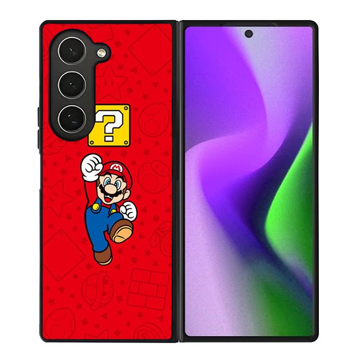super mario 5th Samsung Galaxy Z Fold 6 Case