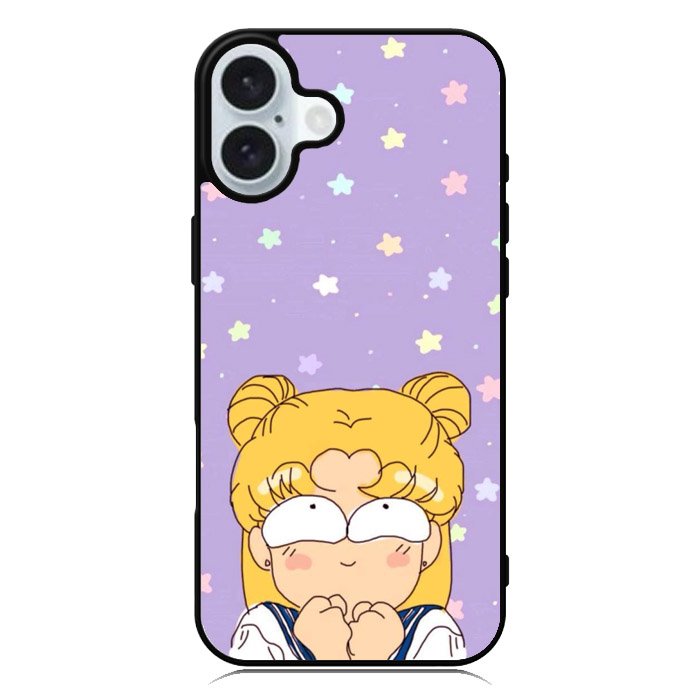sailor moon cute iPhone 16 Plus Case QC8767