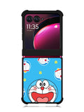 Doraemon pattern Motorola Moto Razr Plus 2023 , Moto Razr+ 2023 Case OV8722
