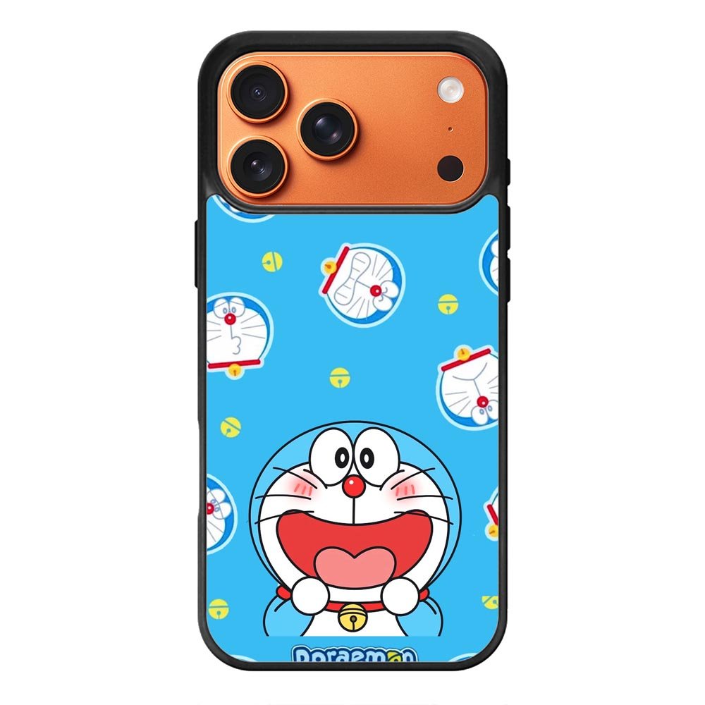 Doraemon pattern iPhone 17 Pro Max Case QC8722