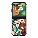 midoriya izuku and togata mirio Motorola Moto RAZR 2025 Case OV8708