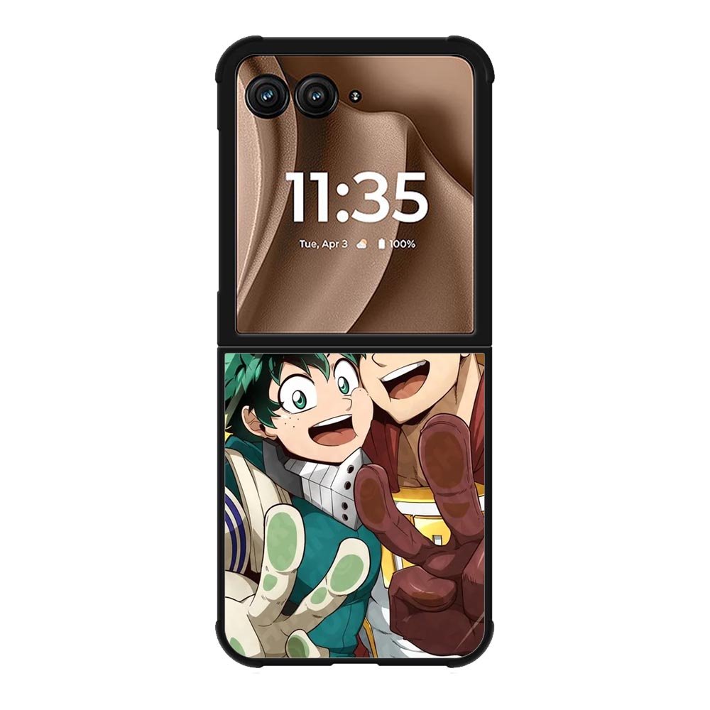 midoriya izuku and togata mirio Motorola Moto RAZR Plus 2025 Case OV8708