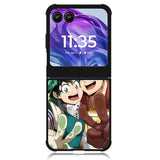 midoriya izuku and togata mirio Motorola Moto Razr Plus 2024 , Moto Razr+ 2024 Case OV8708