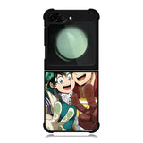 midoriya izuku and togata mirio Samsung Galaxy Z Flip 6 5G 2024 Case OV8708