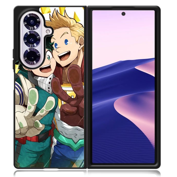 midoriya izuku and togata mirio Samsung Galaxy Z Fold 7 Case OV8708