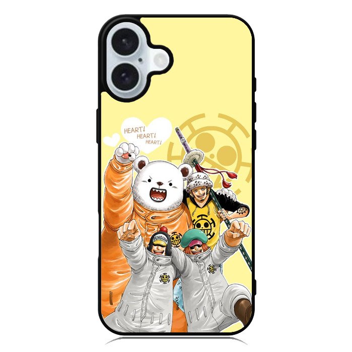 Bepo One Piece iPhone 16 Case QC8704