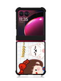 Happy Motorola Moto Razr Plus 2023 , Moto Razr+ 2023 Case OV8702