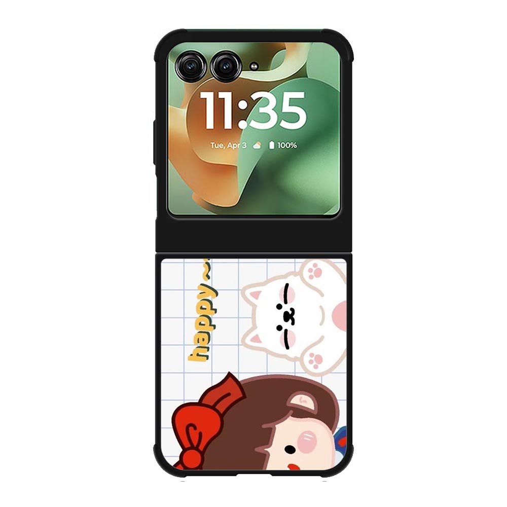 Happy Motorola Moto RAZR 2025 Case OV8702