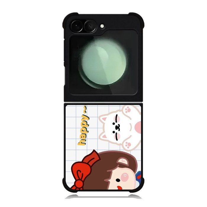 Happy Samsung Galaxy Z Flip 6 5G 2024 Case OV8702