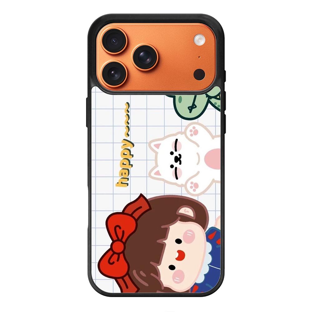Happy iPhone 17 Pro Case QC8702