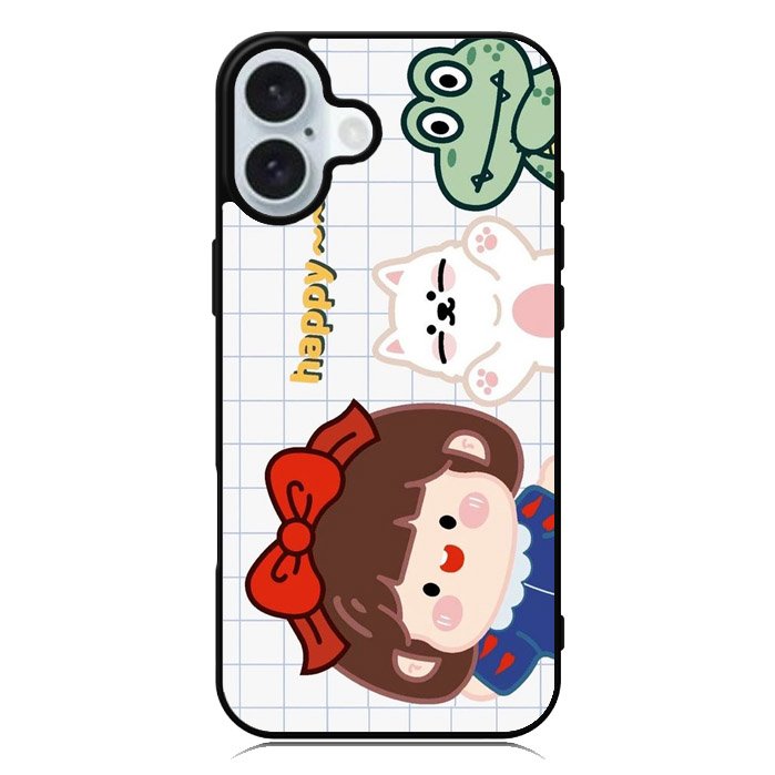 Happy iPhone 16 Plus Case QC8702