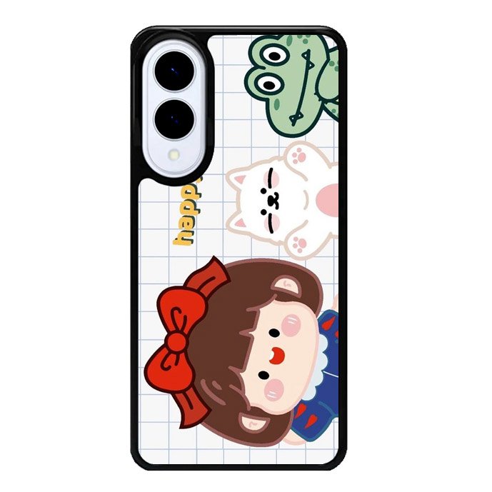 Happy Samsung Galaxy S25 Edge 5G Case OV8702
