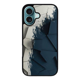 WALL BLUE WHITE DL00437 iPhone 16 Case Cover