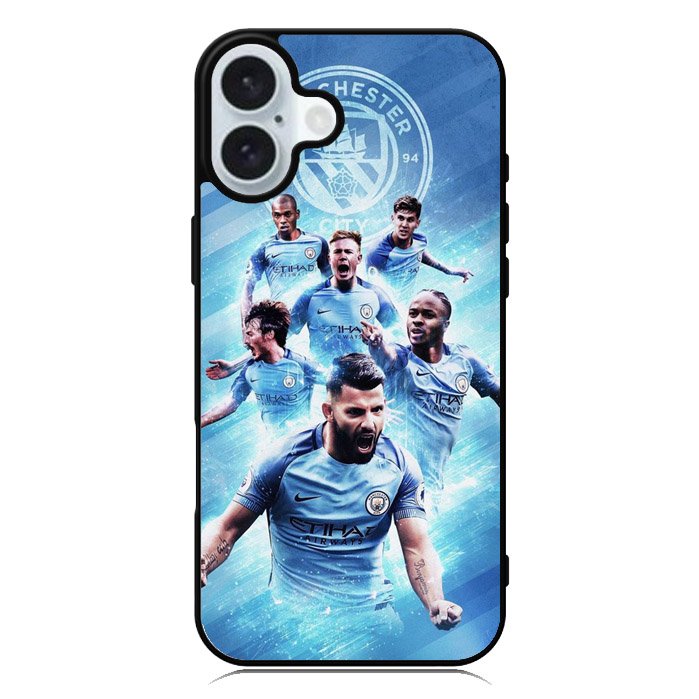 Manchester City iPhone 16 Case QC3427