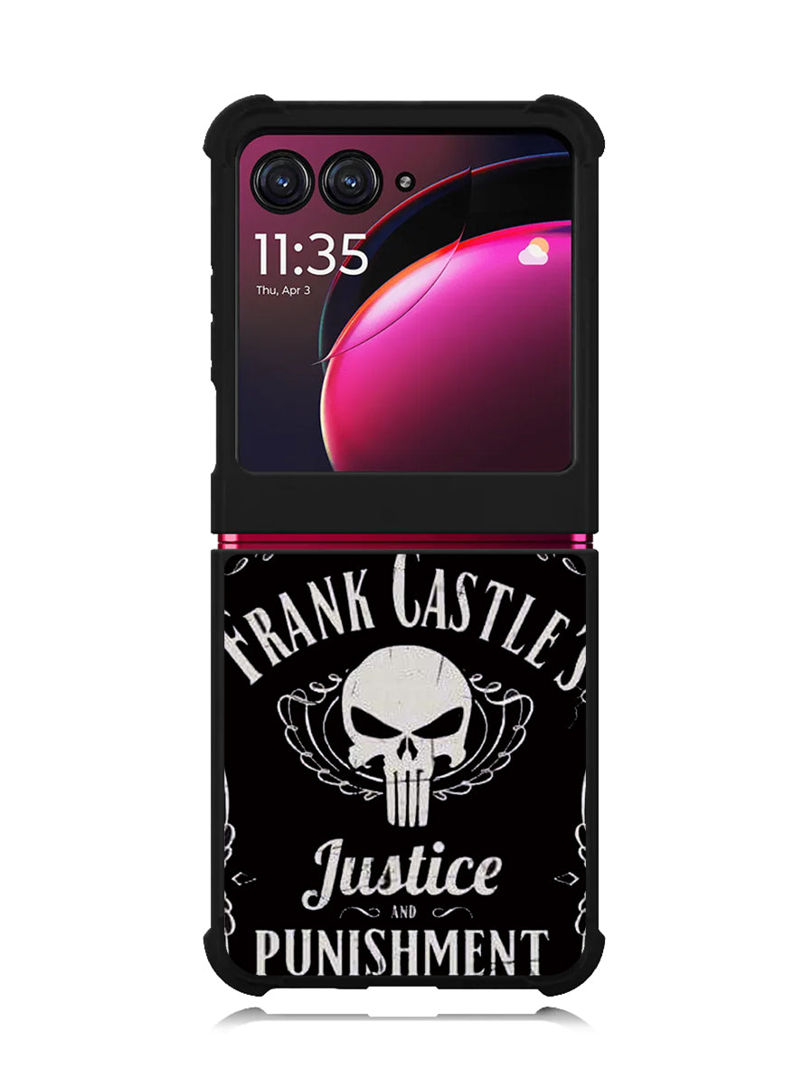 Marvel The Punisher Motorola Moto Razr Plus 2023 , Moto Razr+ 2023 Case OV3363