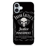 Marvel The Punisher iPhone 16 Case QC3363