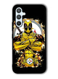 Pittsburgh Steelers Deadpool Samsung Galaxy A54 5G Case