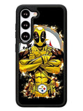 Pittsburgh Steelers Deadpool Samsung Galaxy S23 5G Case