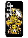 Pittsburgh Steelers Deadpool Samsung Galaxy S25 5G Case