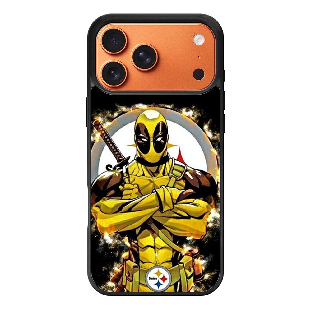 Pittsburgh Steelers Deadpool iPhone 17 Pro Case