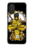 Pittsburgh Steelers Deadpool Motorola Moto G Pure 2021 , Moto G Power 2022 Case