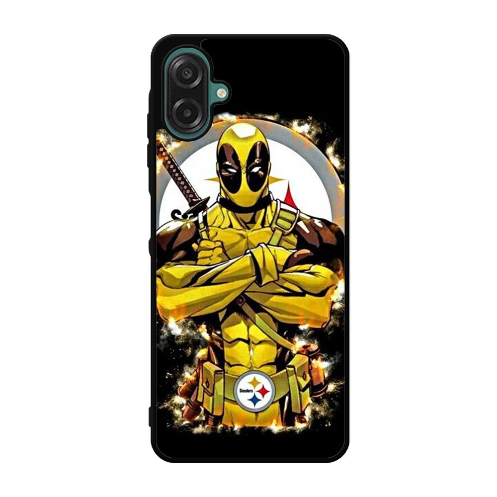 Pittsburgh Steelers Deadpool Samsung Galaxy A07 Case