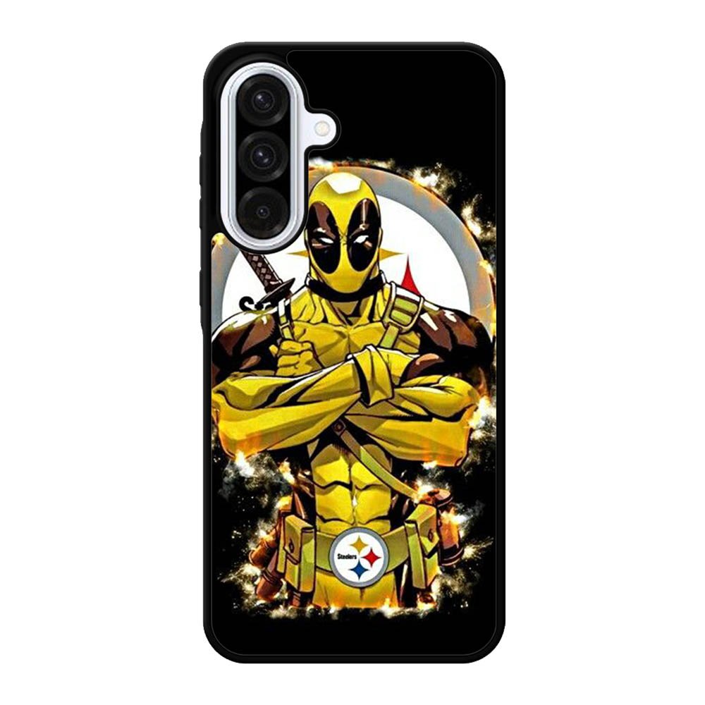 Pittsburgh Steelers Deadpool Samsung Galaxy A56 Case OV3997