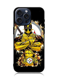 Pittsburgh Steelers Deadpool iPhone 15 Pro Max Case