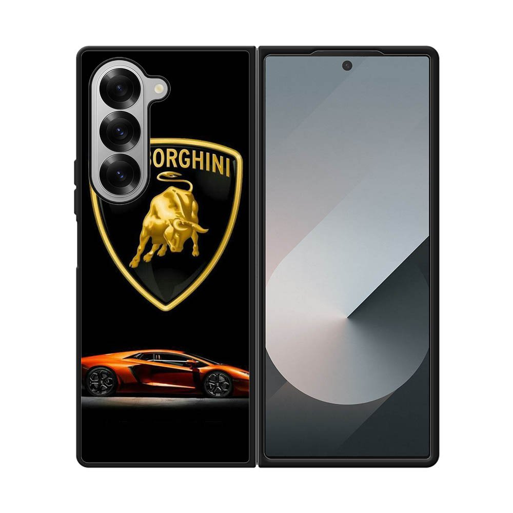 Lamborghini classic cars FSamsung Galaxy Z Fold 7 5G Case QC0705