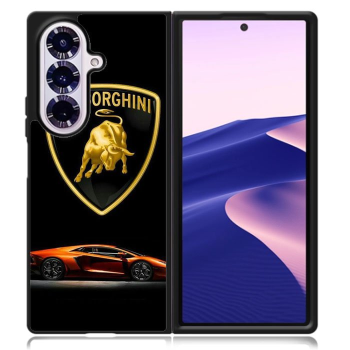 Lamborghini classic cars FSamsung Galaxy Z Fold 7 Case OV0705