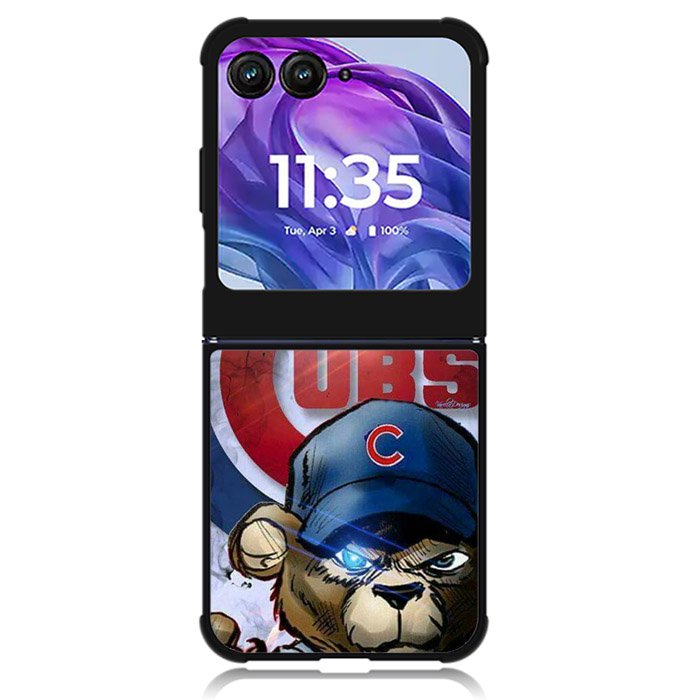 Cubs Power 1st Motorola Moto Razr Plus 2024 , Moto Razr+ 2024 Case