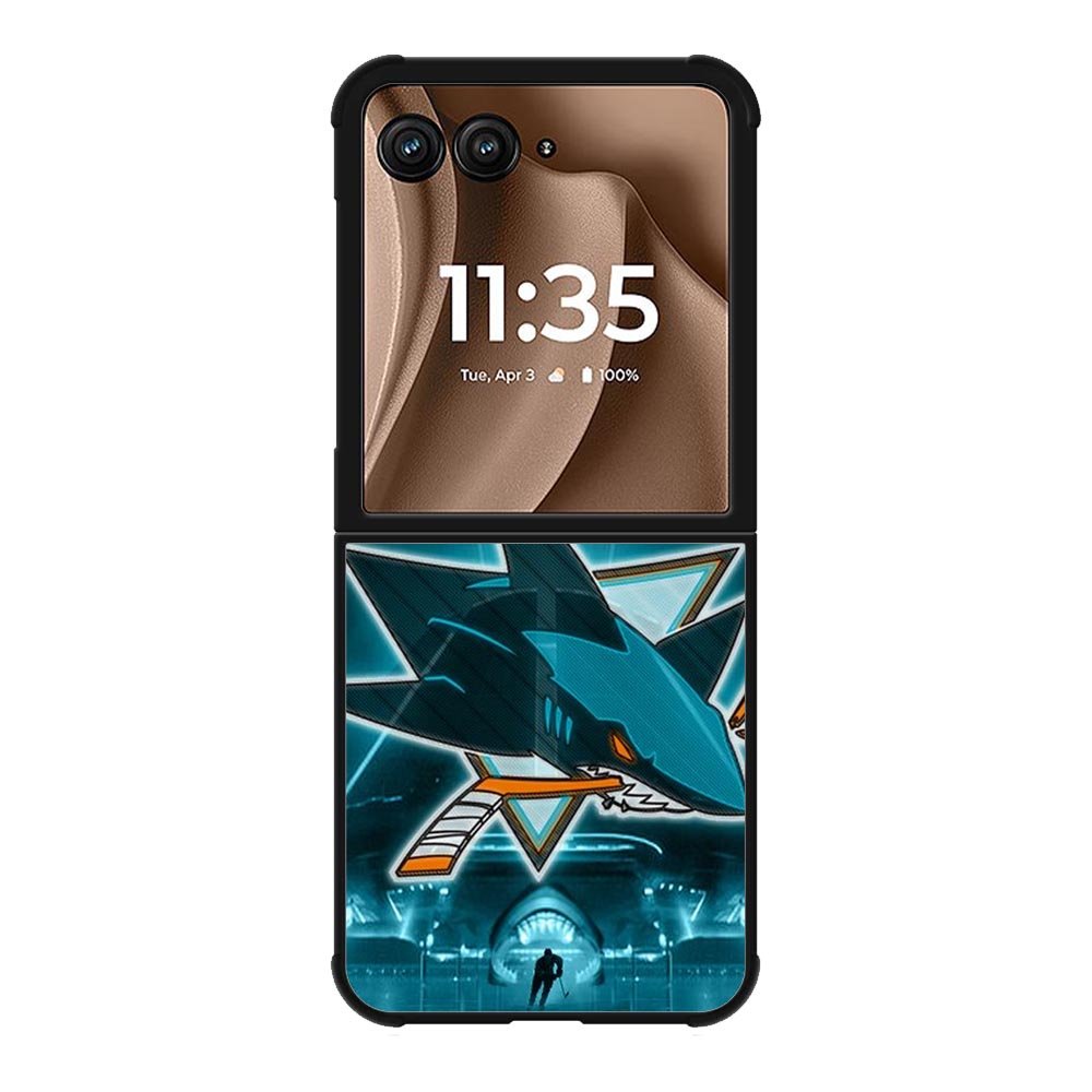 San Jose Shark FMotorola Moto RAZR Plus 2025 Case OV0717