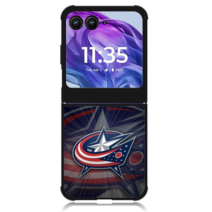 Columbus Bluejackets FMotorola Moto Razr Plus 2024 , Moto Razr+ 2024 Case OV0718