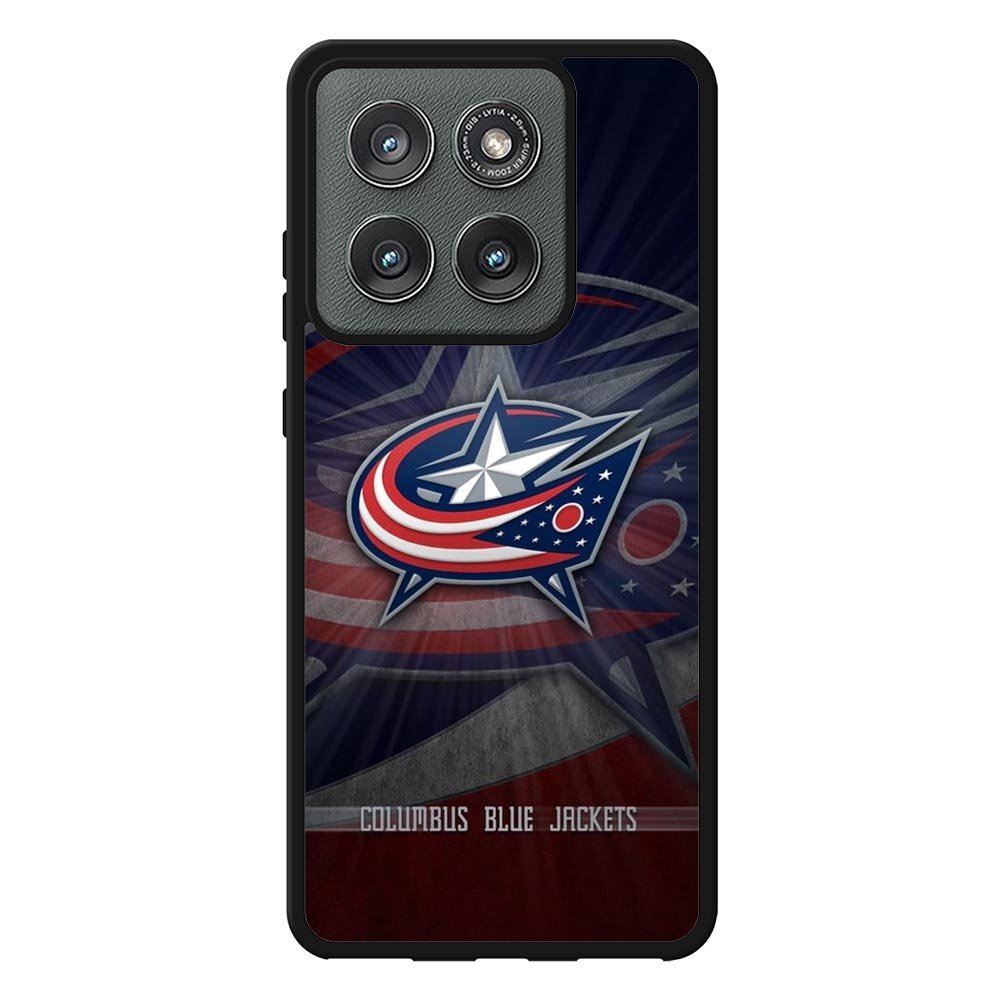 Columbus Bluejackets FMotorola Moto Edge 2025 Case QC0718