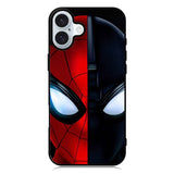 Face Spiderman iPhone 16 Plus Case QC4848