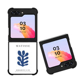 Blue Matisse FZ2280 Samsung Galaxy Z Flip 5 2023 5G Case
