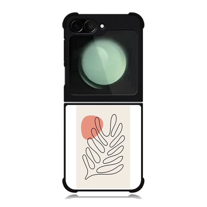 Abstract floral FZ2402 Samsung Galaxy Z Flip 6 2024 5G Case