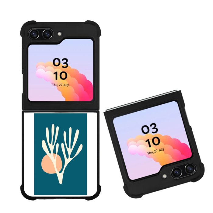 Abstract floral FZ2407 Samsung Galaxy Z Flip 5 2023 5G Case