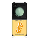 Matisse Flower FZ2641 Samsung Galaxy Z Flip 6 2024 5G Case