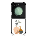 Modern bohemian plant FZ1310 Samsung Galaxy Z Flip 6 2024 5G Case