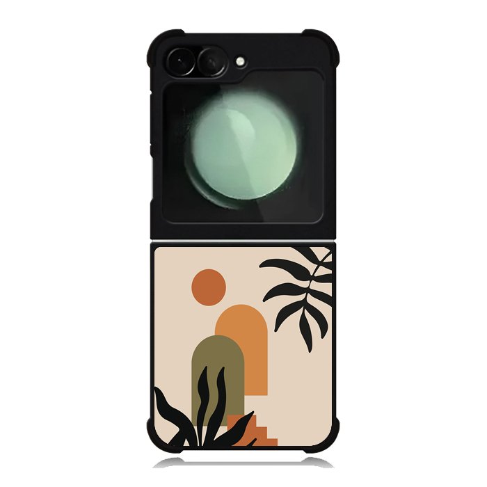 Shinning Sun Abstract Floral FZ1326 Samsung Galaxy Z Flip 6 2024 5G Case