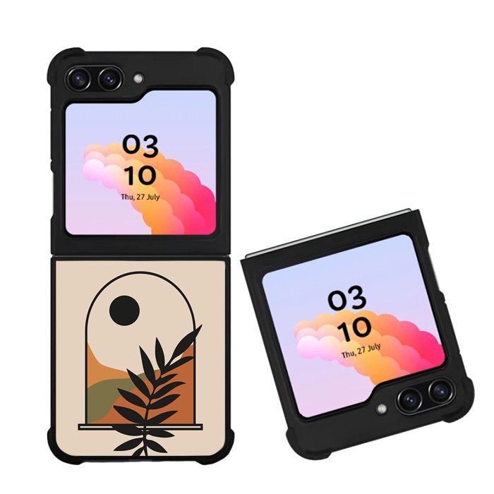 Shinning Sun Abstract Floral FZ1328 Samsung Galaxy Z Flip 5 2023 5G Case
