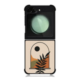 Shinning Sun Abstract Floral FZ1328 Samsung Galaxy Z Flip 6 2024 5G Case