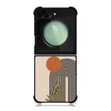 Abstract Floral FZ1332 Samsung Galaxy Z Flip 6 2024 5G Case