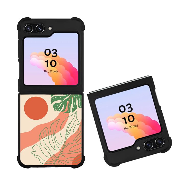 Abstract Floral FZ1335 Samsung Galaxy Z Flip 5 2023 5G Case
